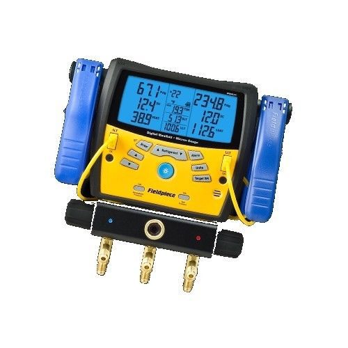 Fieldpiece sman360 3-port digital manifold &amp; micron gauge replaces sman3 new!!! for sale