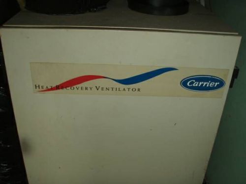 Carrier 1 Ton Residential Heat Recovery Ventilator &#034;Smoke Eater&#034;