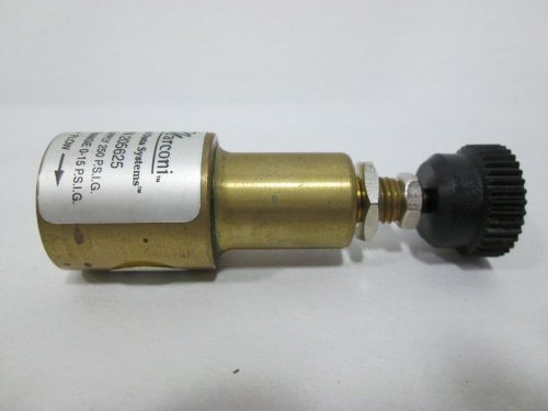 New marconi data systems 205625 brass 0-15psi 250psi pneumatic regulator d275870 for sale