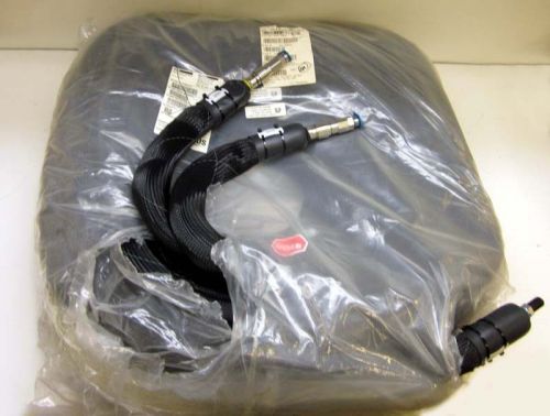 2 new 75&#039;&#039; swagelok 1/2&#034; braided rubber hose +parker nss-372 stainless fittings for sale
