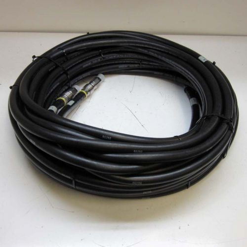 2 new 50&#039;&#039; swagelok 1/2&#034; hoses w/ss fittings nss-371-8fo for sale