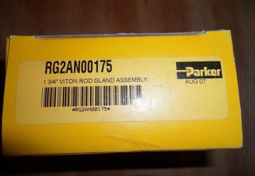PARKER RG2AN00175 1 3/4&#034; VITON ROD GLAND ASSEMBLY (NEW IN BOX)