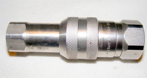 Parker Sterling Silver quick coupling connectors FS-501 &amp; 502-8FP male &amp; female