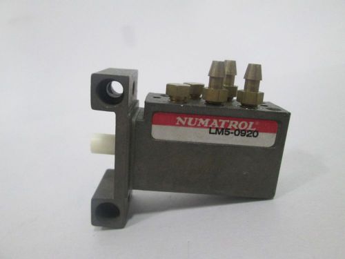 New numatics lm5-0920 numatrol 2 pos 4-way assembly pneumatic valve body d282962 for sale