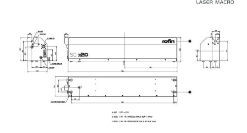 Rofin SC x20 CO2 Laser