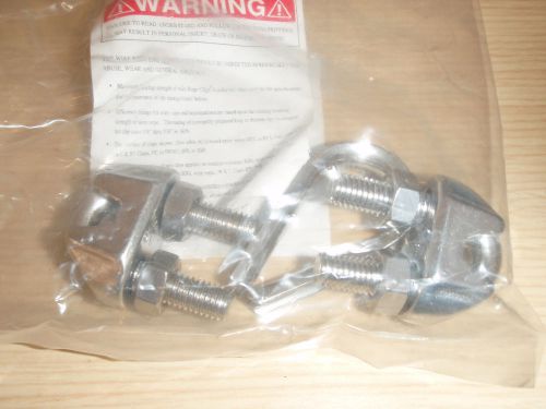 Clip &amp; thimble kit, cable size 5/16in, stainless steel, !59c! for sale