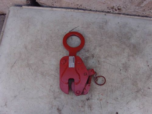 RENFROE 2 TON FR VERTICAL LIFT CLAMP 0 - 1&#034; PLATE THICKNESS CAP. #2