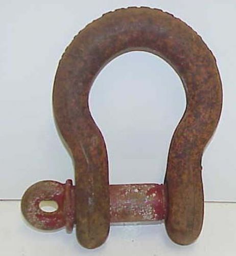 Pin anchor shackle rigging clevis 17 ton crosby 1-5/8” pin for sale