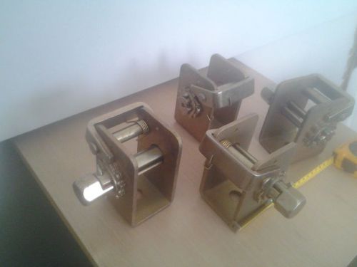 2&#034; TOW DOLLY LASHING WINCH, TIE DOWN, SHACKLE, CLEVIS,  STRAP, RATCHET Lot of 4