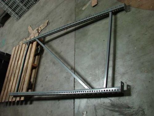 Tennsco bulk storage rack upright frame BUF-3672 36&#034; deep x 72&#034; high