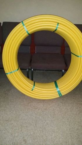 Jm eagle d2513 gas pipe tubing 1&#034;  uac 2000 yellow 100 ft for sale