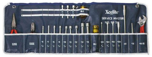Xcelite 99SM, Series 99 Service Roll Kit, Canvas Case