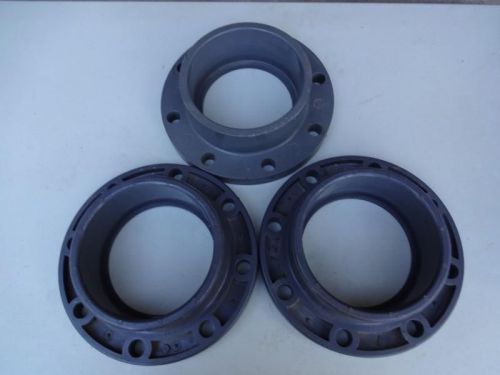 3 Schedule 80 150psi 6&#034; pipe flanges