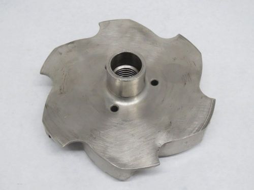 FRISTAM 5/8IN BORE 6-1/2IN OD 7VANE PUMP IMPELLER STAINLESS B324847