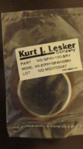 Kf40 stainless steel centering ring, w/viton o-ring for sale