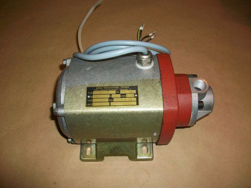 Ekka-Motorenbau Vacuum Pump Motor D63RN-4/0  345-420VAC    NEW