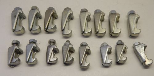 Mdc nor-cal double claw clamps 7 (s) 9 (l) - lot of 16 for sale