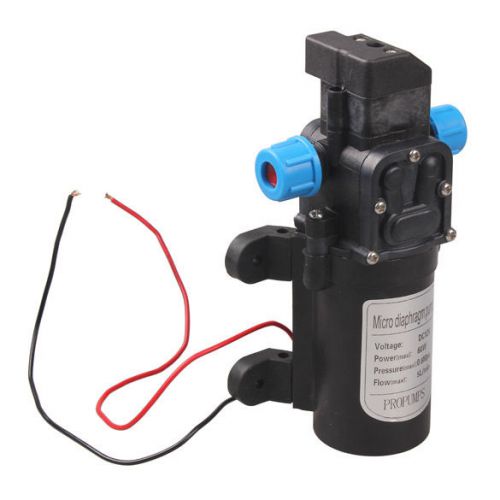 Dc 12v 60w high pressure micro diaphragm water pump automatic switch 5l/min for sale