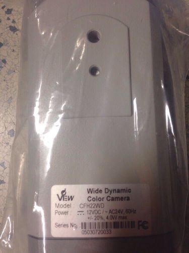 Deview-wide dynamic color camera - model: cfh22wd - new in box for sale