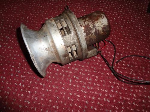 Vintage 12 volt  siren or horn very loud works for sale