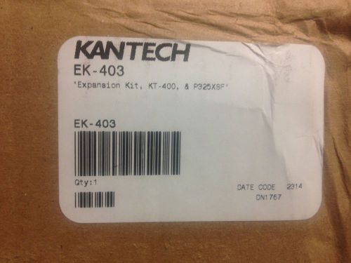 KANTECH KT-400 Panel With Readers/transformer. Complete Expansion Kit.