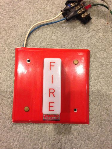 Wheelock wst-24 fire alarm strobe for sale