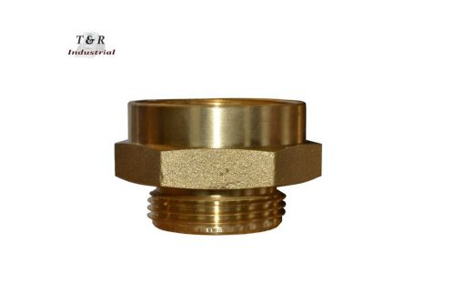 Fire hydrant brass adapter 2&#034; fpt x 1-1/2&#034; nst(m) for sale