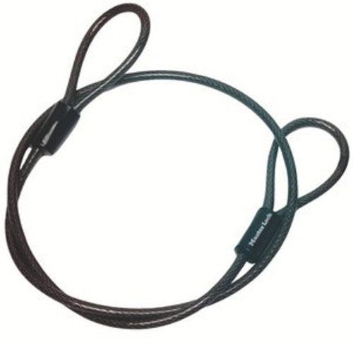 NEW Master Lock 85DPF Looped Cable, 4-Foot x 3/8-inch
