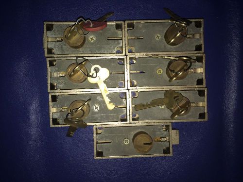Mosler 57570 Safe Deposit Lock Key SDB Single Nose, Paired Keys