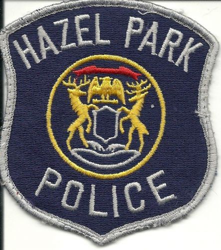 Vintage/Old Hazel Park Michigan-Detroit Area-Police Uniform Shoulder Patch Used