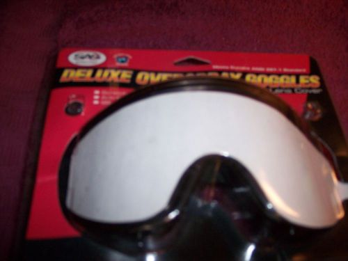 SAS 5106 DELUXE OVERSPRAY GOGGLES WITH PEEL OFF LENS COVER