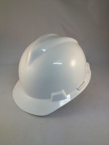 MSA V-Gard - White Standard Style Protective Cap - Medium