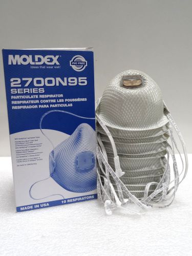 LOT OF 2 Moldex 2701N95 Particulate Respirator Size Small ~NOS~ A Great Buy ~