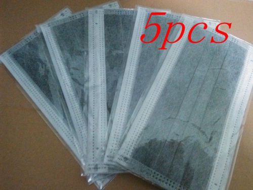 5pcs Medical Anti Dust Disposable Masks Non Woven Active Carbon free shipping