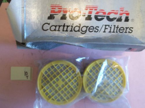 2 PAIRS NEW IN BOX BRONER PRO-TECH RESPIRATOR FILTERS G104 (263-2)