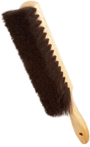 1 new Weiler 44003, 8&#034; x 2-1/2&#034; Horsehair Counter Duster with Wooden Handle