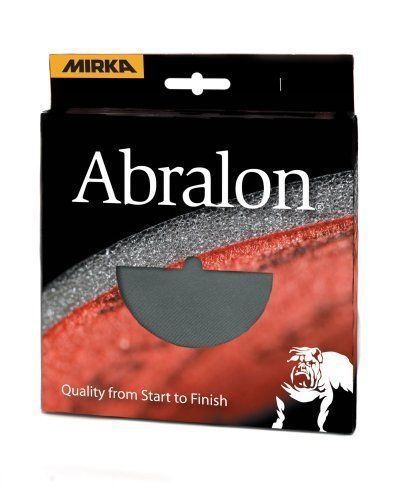 Mirka 8A-241-500RP 2 pieces 6-Inch P500 grit Abralon discs