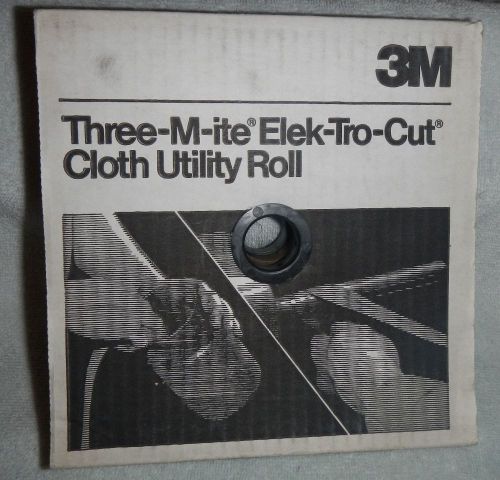 3M Three-M-ite Elek-Tro-Cut Cloth Utility Roll 180 Grade 211K 2&#034; x 50 Yards NEW