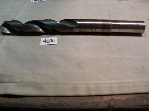 (#4831) Used Machinist USA Made 51/64 Inch Straight Shank Drill