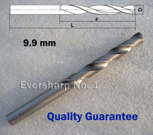 Quality guarantee lot 1pcs straight shank hss twist drill bit dia 9.9mm(.3898) for sale