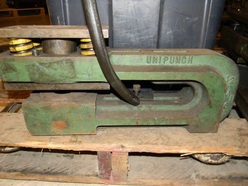 Unipunch 12AH 6 large station press brake