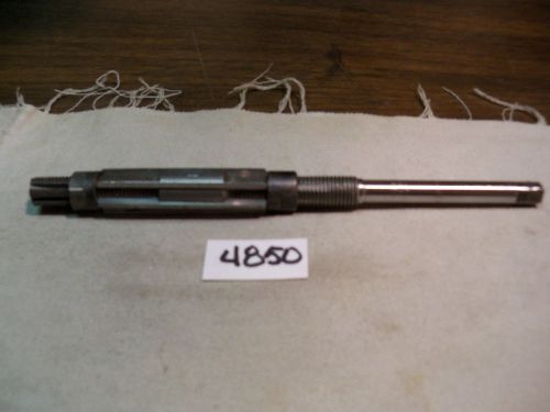 (#4850) used machinist usa made 15/32 – 17/32 inch adjustable blade reamer for sale
