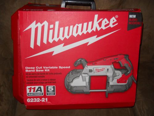 Milwaukee Deep Cut Variable Speed Band Saw Kit 6232-21  /  See My Description