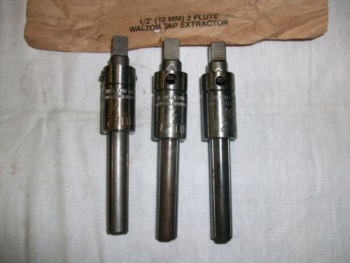 Walton Tap Extractors 1/2&#034; (12mm) 2 flute