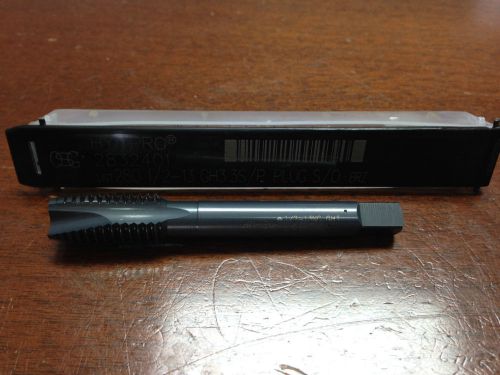 OSG 1/2&#034;-13 Spiral Point Plug Tap - 3-Flute - Good for all materials - NEW