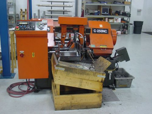Cosen  model C-250NC  Fully Programmable Automatic Band Saw