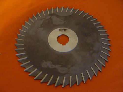NOS F&amp;D METAL SLITTING SAW W/SIDE CHIP CLEARANCE 8&#034; DIAMETER 8-1/8-1&#034; HS 14897