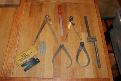 Mixed lot of Machinist tools
