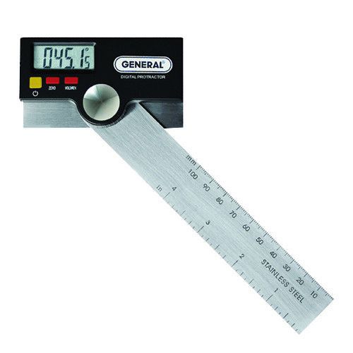 General tools 1702 digital protractor w/ lcd display for sale