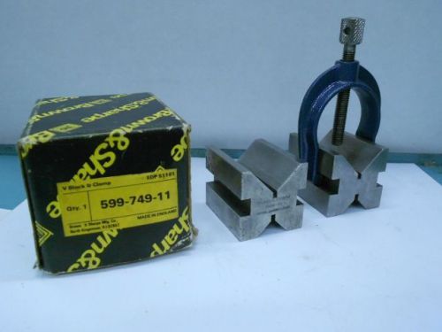 Brown and sharp v block and clamp set 599-749-11 for sale